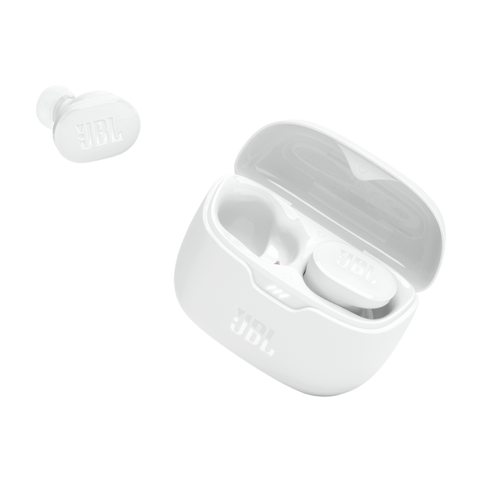 JBL Tune Buds - White - True wireless Noise Cancelling earbuds - Detailshot 5 image number null